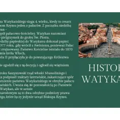 Widok na Plac Świętego Piotra w Watykanie. Historia Watykanu sięga IV wieku, kiedy cesarz przekazał pałace biskupom Rzymu.