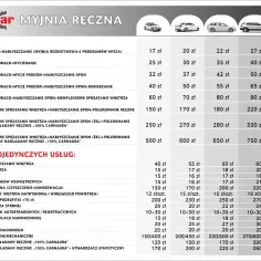 Cennik myjni Techcar: ile kosztuje wybudowanie myjni samochodowej? Ceny pakietów i usług od 15 zł.