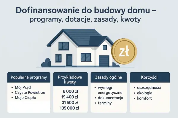 Dofinansowanie budowy domu - Co działa, a co nie?