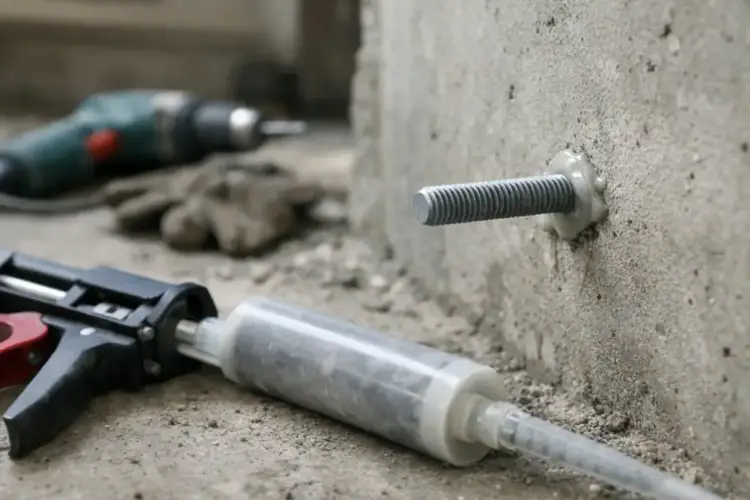 Ile schnie kotwa chemiczna? Sprawdź, kiedy można obciążyć